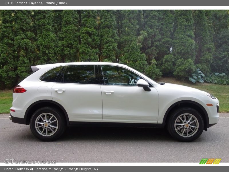 White / Black 2016 Porsche Cayenne