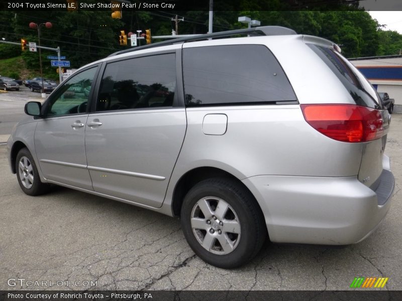 Silver Shadow Pearl / Stone Gray 2004 Toyota Sienna LE
