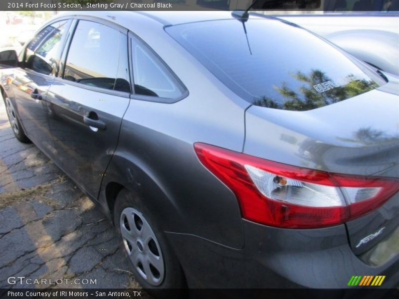 Sterling Gray / Charcoal Black 2014 Ford Focus S Sedan