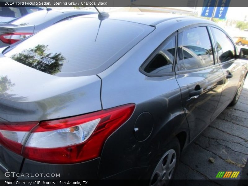 Sterling Gray / Charcoal Black 2014 Ford Focus S Sedan