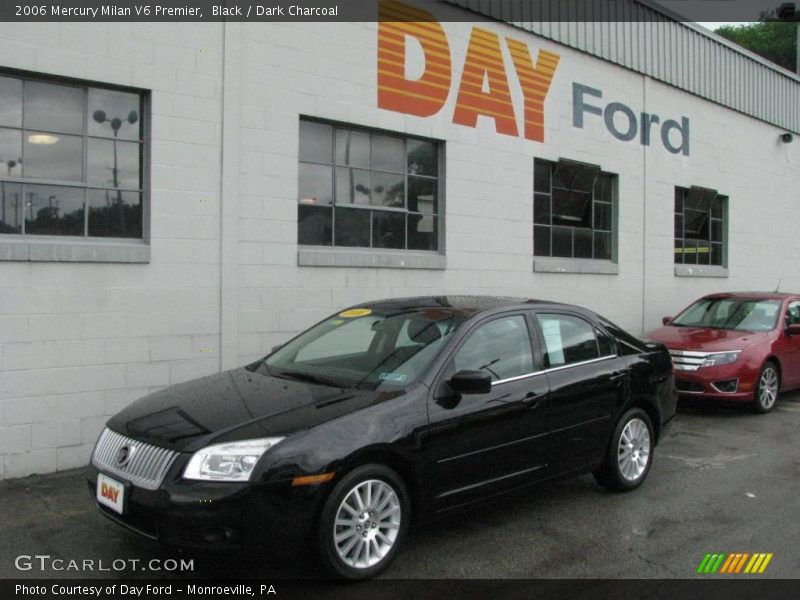 Black / Dark Charcoal 2006 Mercury Milan V6 Premier