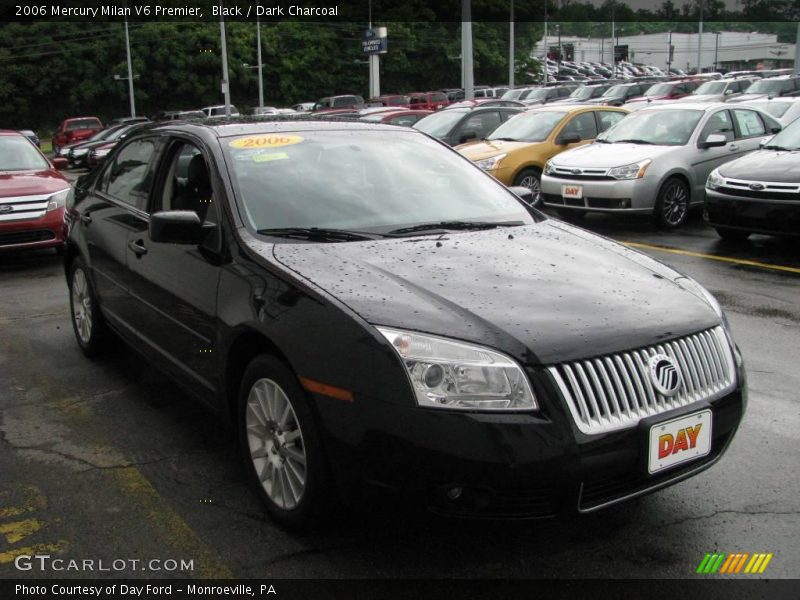 Black / Dark Charcoal 2006 Mercury Milan V6 Premier