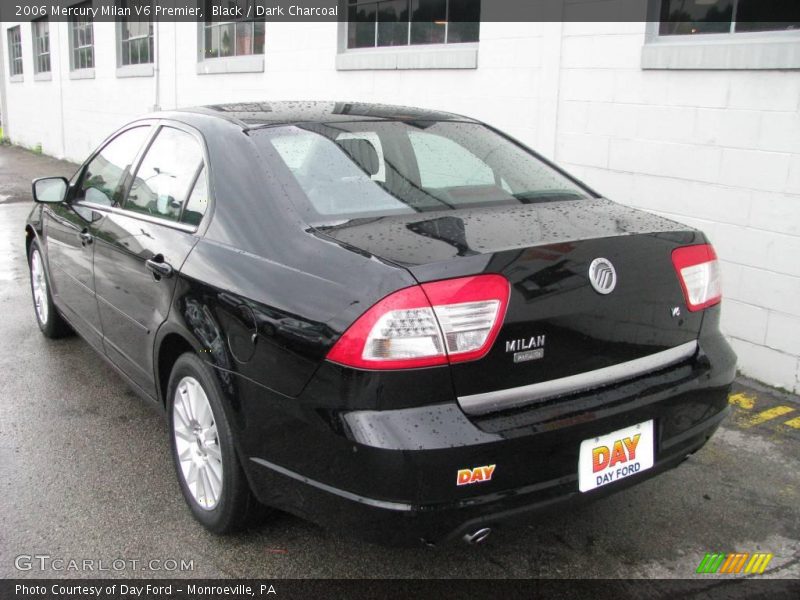 Black / Dark Charcoal 2006 Mercury Milan V6 Premier