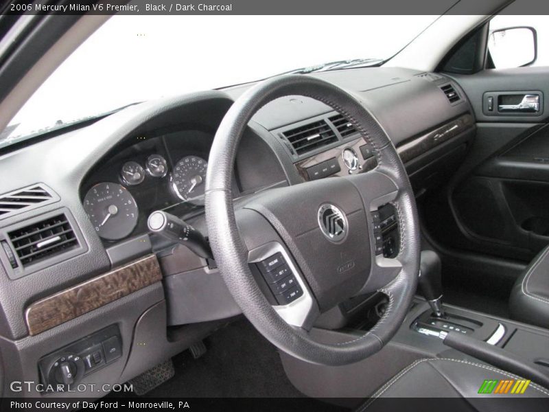 Black / Dark Charcoal 2006 Mercury Milan V6 Premier