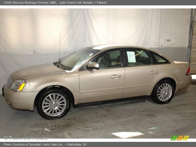 Light French Silk Metallic / Pebble 2006 Mercury Montego Premier AWD