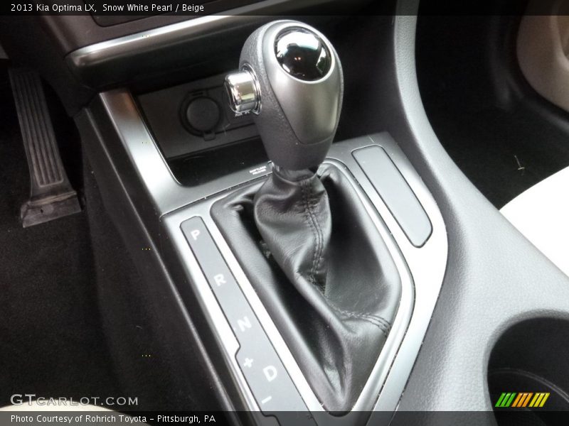 Snow White Pearl / Beige 2013 Kia Optima LX