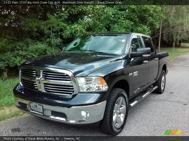 Maximum Steel Metallic / Black/Diesel Gray 2013 Ram 1500 Big Horn Crew Cab 4x4