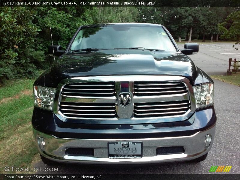 Maximum Steel Metallic / Black/Diesel Gray 2013 Ram 1500 Big Horn Crew Cab 4x4