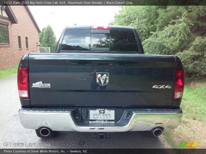 Maximum Steel Metallic / Black/Diesel Gray 2013 Ram 1500 Big Horn Crew Cab 4x4