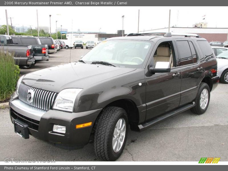 Charcoal Beige Metallic / Camel 2006 Mercury Mountaineer Premier AWD