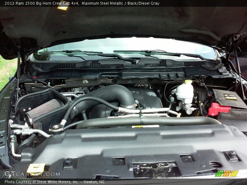 Maximum Steel Metallic / Black/Diesel Gray 2013 Ram 1500 Big Horn Crew Cab 4x4