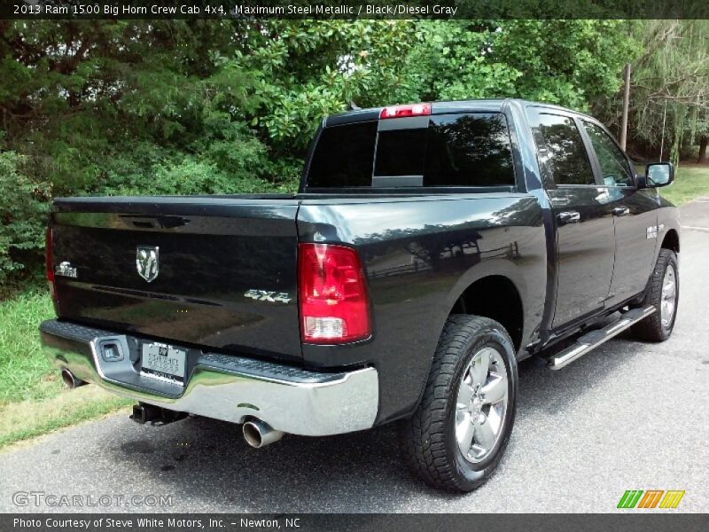Maximum Steel Metallic / Black/Diesel Gray 2013 Ram 1500 Big Horn Crew Cab 4x4