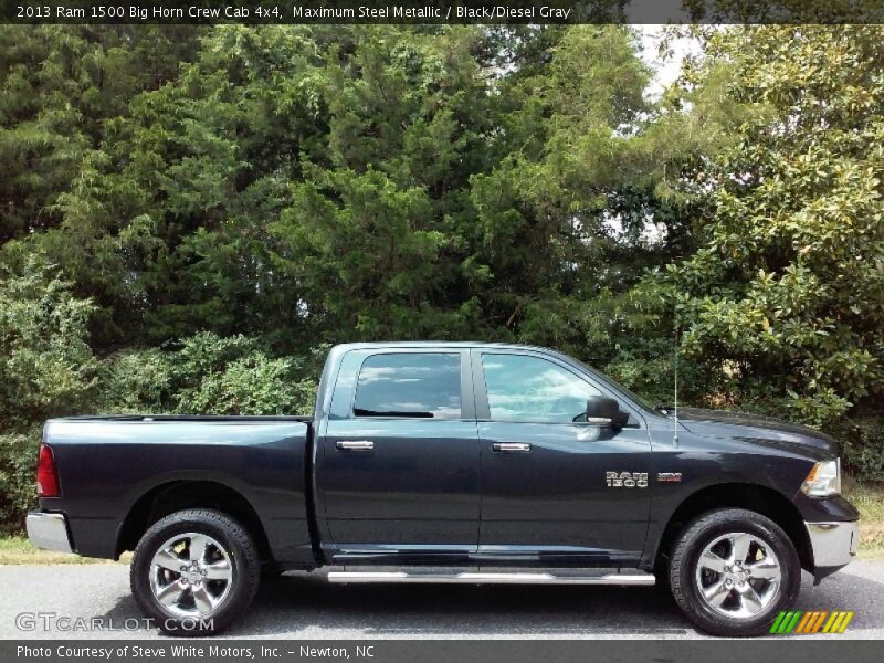 Maximum Steel Metallic / Black/Diesel Gray 2013 Ram 1500 Big Horn Crew Cab 4x4