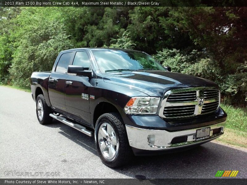 Maximum Steel Metallic / Black/Diesel Gray 2013 Ram 1500 Big Horn Crew Cab 4x4