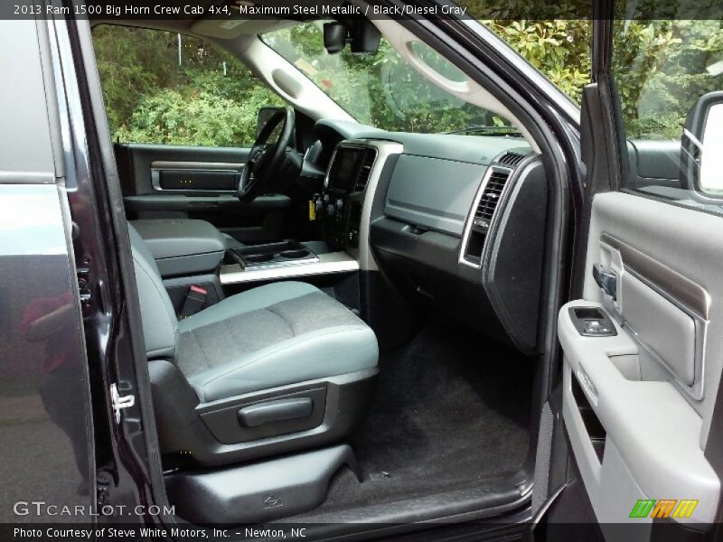 Maximum Steel Metallic / Black/Diesel Gray 2013 Ram 1500 Big Horn Crew Cab 4x4