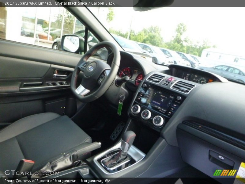 Dashboard of 2017 WRX Limited