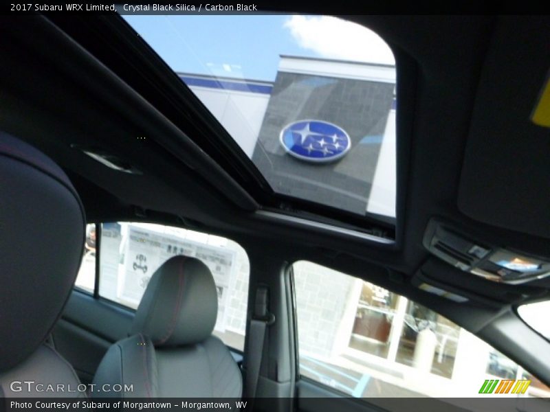Sunroof of 2017 WRX Limited
