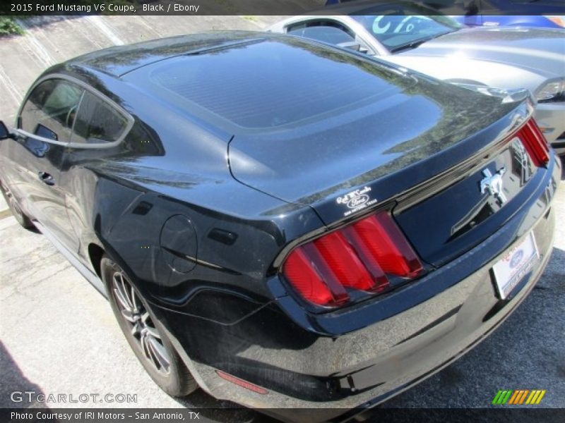 Black / Ebony 2015 Ford Mustang V6 Coupe