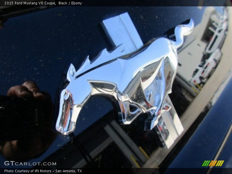 Black / Ebony 2015 Ford Mustang V6 Coupe