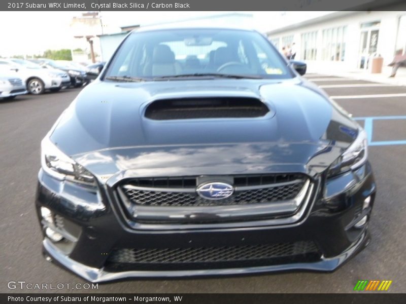 Crystal Black Silica / Carbon Black 2017 Subaru WRX Limited