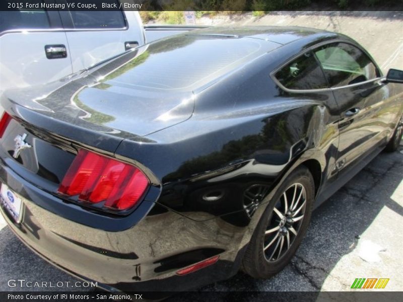 Black / Ebony 2015 Ford Mustang V6 Coupe