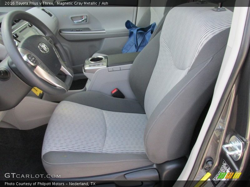  2016 Prius v Three Ash Interior