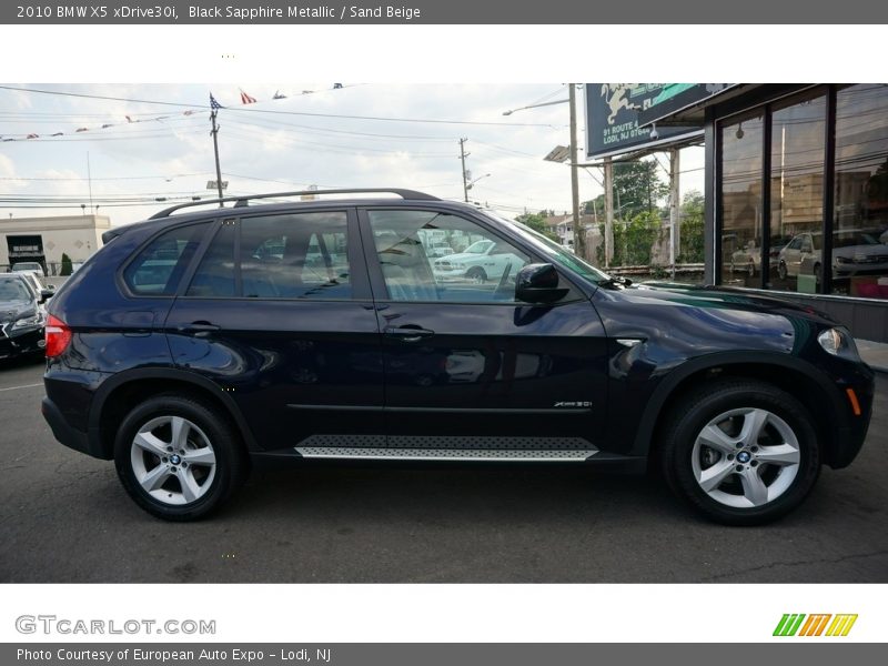 Black Sapphire Metallic / Sand Beige 2010 BMW X5 xDrive30i