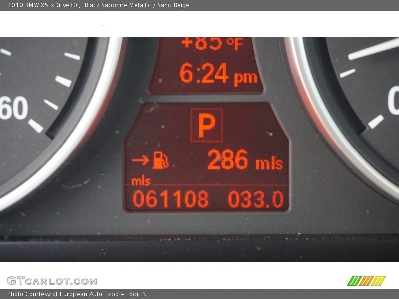 Black Sapphire Metallic / Sand Beige 2010 BMW X5 xDrive30i