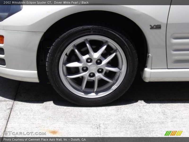 Dover White Pearl / Black 2002 Mitsubishi Eclipse Spyder GT