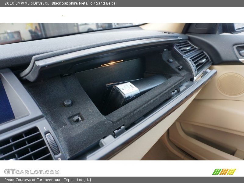 Black Sapphire Metallic / Sand Beige 2010 BMW X5 xDrive30i