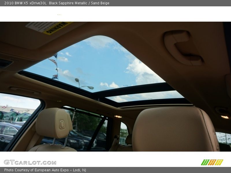 Black Sapphire Metallic / Sand Beige 2010 BMW X5 xDrive30i