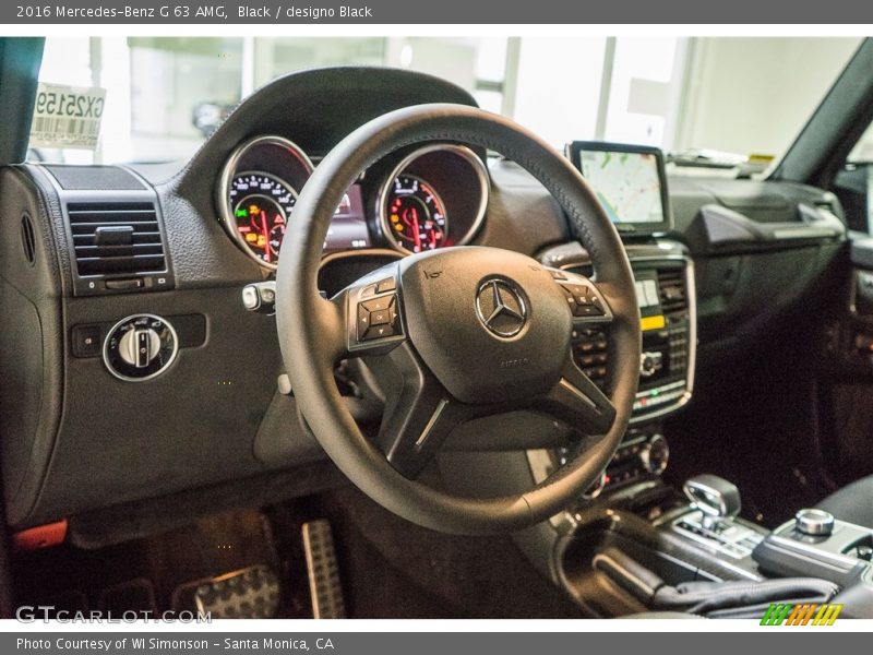 Black / designo Black 2016 Mercedes-Benz G 63 AMG