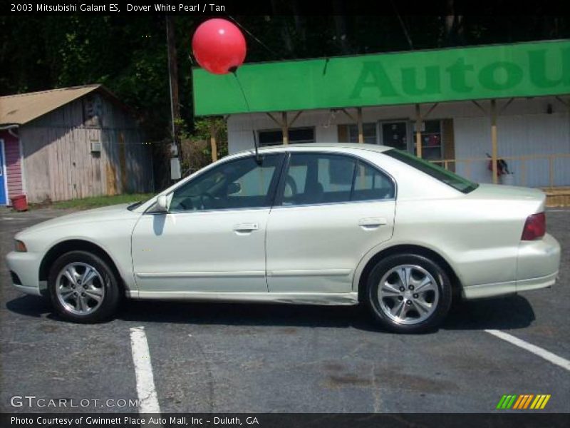 Dover White Pearl / Tan 2003 Mitsubishi Galant ES