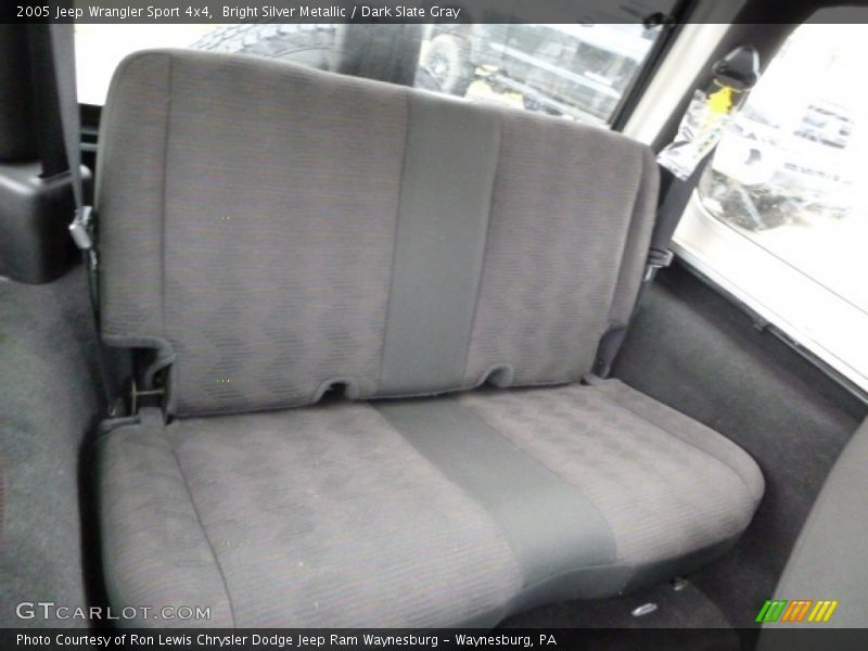 Bright Silver Metallic / Dark Slate Gray 2005 Jeep Wrangler Sport 4x4