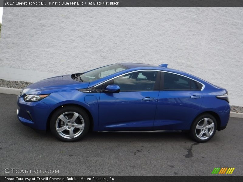 Kinetic Blue Metallic / Jet Black/Jet Black 2017 Chevrolet Volt LT