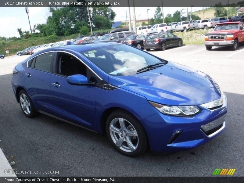 Kinetic Blue Metallic / Jet Black/Jet Black 2017 Chevrolet Volt LT