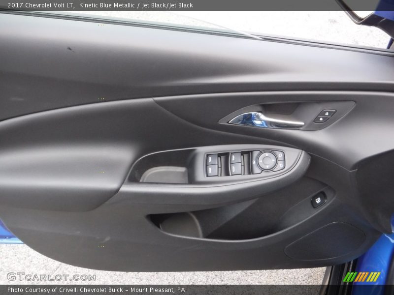 Kinetic Blue Metallic / Jet Black/Jet Black 2017 Chevrolet Volt LT