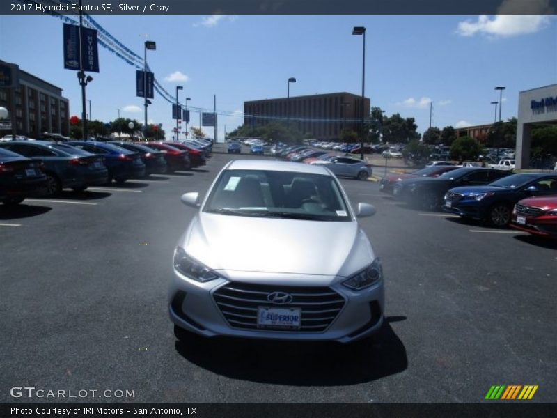 Silver / Gray 2017 Hyundai Elantra SE