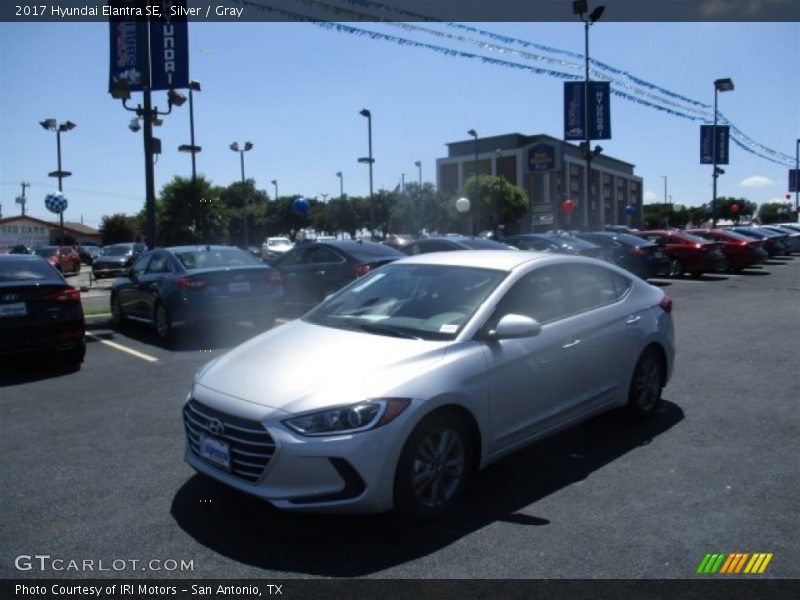 Silver / Gray 2017 Hyundai Elantra SE