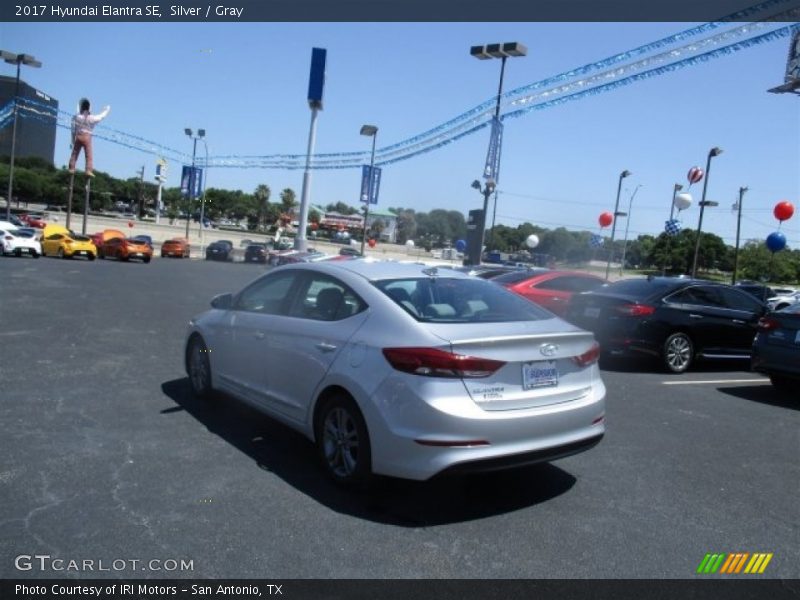 Silver / Gray 2017 Hyundai Elantra SE