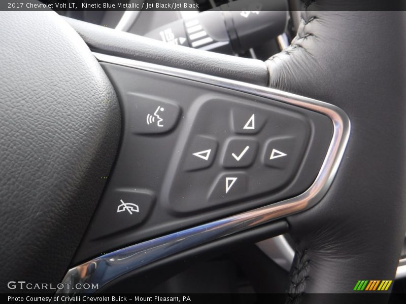 Kinetic Blue Metallic / Jet Black/Jet Black 2017 Chevrolet Volt LT