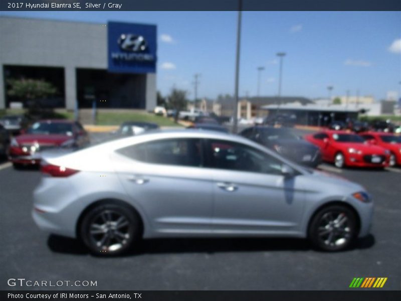 Silver / Gray 2017 Hyundai Elantra SE