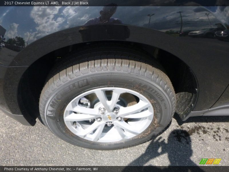 Black / Jet Black 2017 Chevrolet Equinox LT AWD