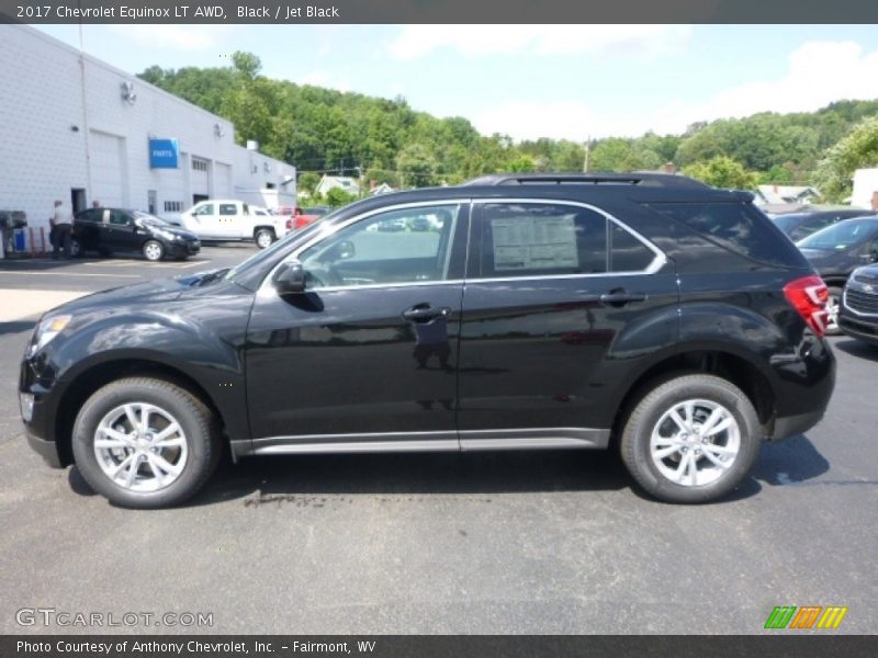 Black / Jet Black 2017 Chevrolet Equinox LT AWD
