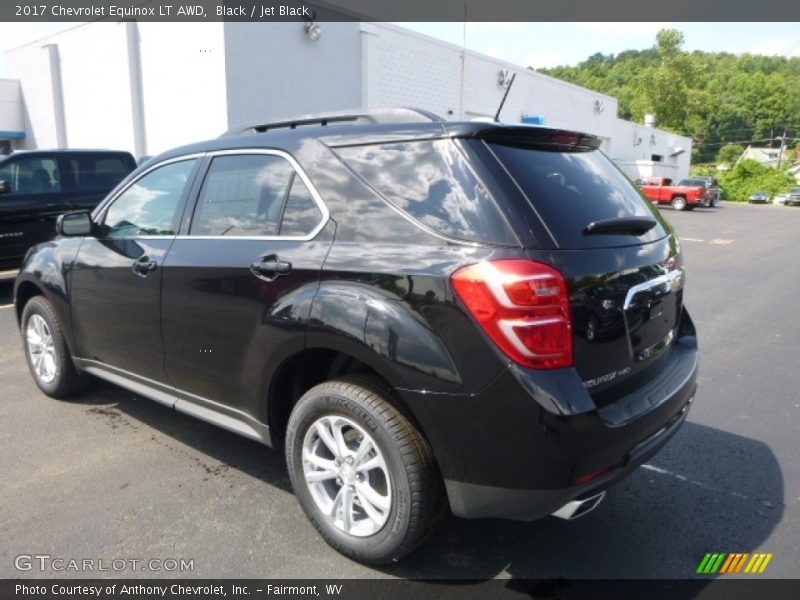 Black / Jet Black 2017 Chevrolet Equinox LT AWD