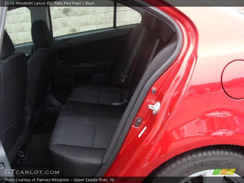 Rally Red Pearl / Black 2008 Mitsubishi Lancer ES