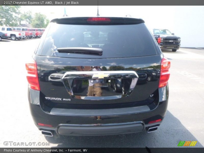 Black / Jet Black 2017 Chevrolet Equinox LT AWD
