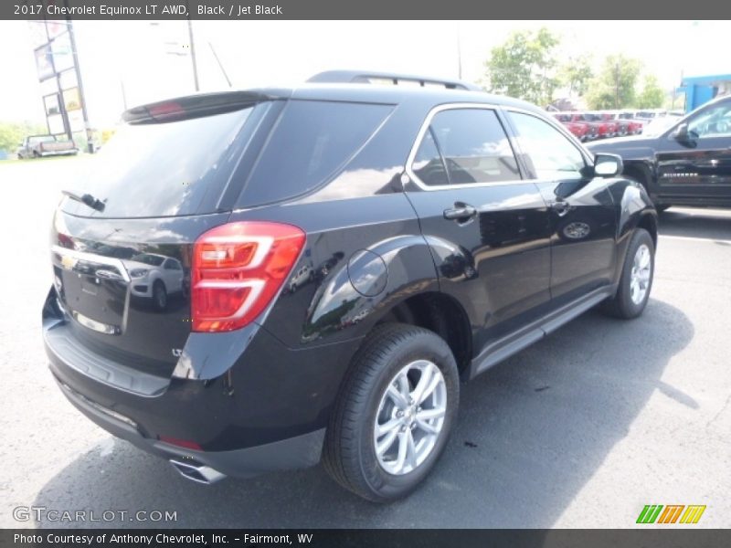 Black / Jet Black 2017 Chevrolet Equinox LT AWD