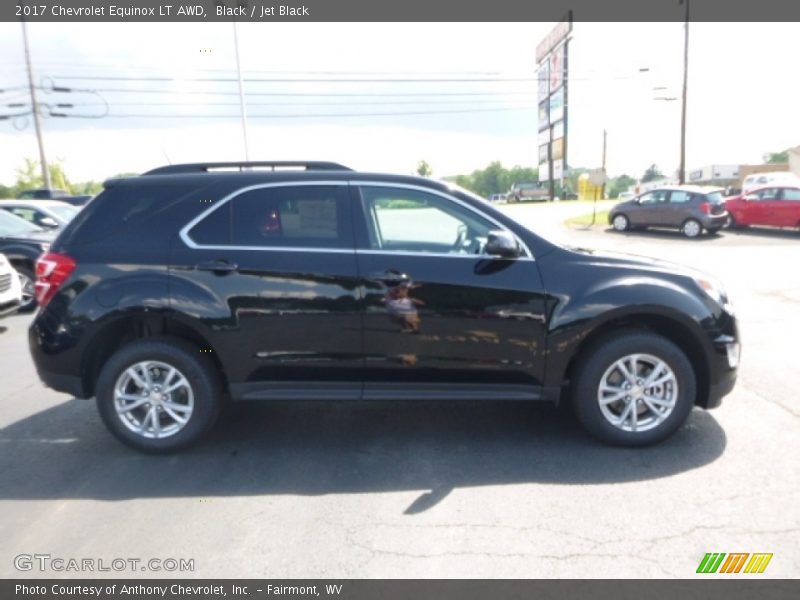 Black / Jet Black 2017 Chevrolet Equinox LT AWD