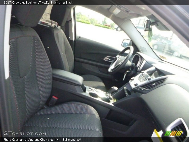 Black / Jet Black 2017 Chevrolet Equinox LT AWD